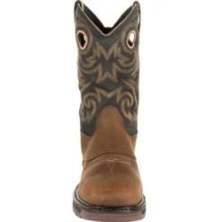 Georgia Men's Carbo-Tec LT 11" Stl Toe WP Western Boot -Brown- GB00267 -Wolverine Sales Shop GB00267 4