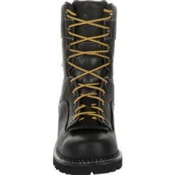 Georgia Men's Amp LT Low-Heel Logger 9" WP Work Boot - Black - GB00271 11 Georgia Men's Amp LT Low-Heel Logger 9" WP Work Boot - Black - GB00271 -Wolverine Sales Shop GB00271 4