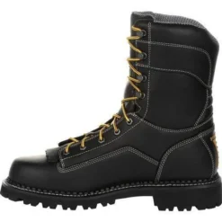 Georgia Men's Amp LT Low-Heel Logger 9" WP Work Boot - Black - GB00271 9 Georgia Men's Amp LT Low-Heel Logger 9" WP Work Boot - Black - GB00271 -Wolverine Sales Shop GB00271 6