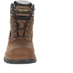 Georgia Men's Eagle One 6" Steel Toe WP Work Boot - Brown - GB00313 -Wolverine Sales Shop GB00313 front