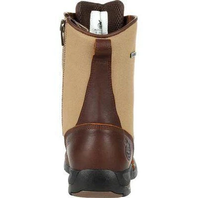 Georgia Men's Athens 8" Soft Toe Waterproof Side-Zip Upland Work Boot - Brown - GB00354 4 Georgia Men's Athens 8" Soft Toe Waterproof Side-Zip Upland Work Boot - Brown - GB00354 - Image 4