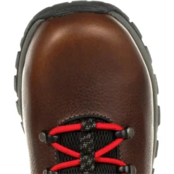 Georgia Men's Eagle Trail 6" Alloy Toe WP Hiker Work Boot - Brown - GB00397 -Wolverine Sales Shop GB00397 birdseye