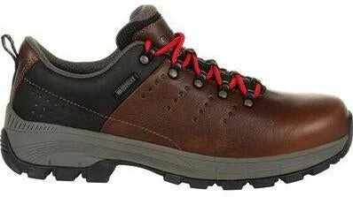 Georgia Men's Eagle Trail Soft Toe WP Oxford Work Shoe - Brown - GB00398 2 Georgia Men's Eagle Trail Soft Toe WP Oxford Work Shoe - Brown - GB00398 - Image 2