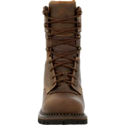 Georgia Men's AMP LT Logger 9" Comp Toe WP 600G Ins Work Boot- GB00491 -Wolverine Sales Shop GB00491 front