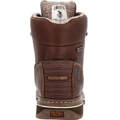 Georgia Women's Amp Lt Edge 6" WP Alloy Toe Work Boot -Brown- GB00515 4 Georgia Women's Amp Lt Edge 6" WP Alloy Toe Work Boot -Brown- GB00515 - Image 4