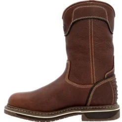 Georgia Women's Amp Lt Edge 10" WP Pull On Work Boot -Brown- GB00516 -Wolverine Sales Shop GB00516 5 LARGE 3de12eeb fd20 4f7c 900c 0bb0df5e0e20