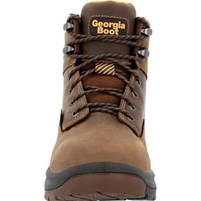 Georgia Men's Boot Ot 6" Waterproof Alloy Toe Work Boot -Brown- GB00522 5 Georgia Men's Boot Ot 6" Waterproof Alloy Toe Work Boot -Brown- GB00522 - Image 5