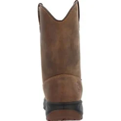 Georgia Men's Boot Ot 10" Waterproof Pull On Work Boot -Brown- GB00523 -Wolverine Sales Shop GB00523 4 LARGE 1dff48ff 252a 4863 94c4 c91a3d085146