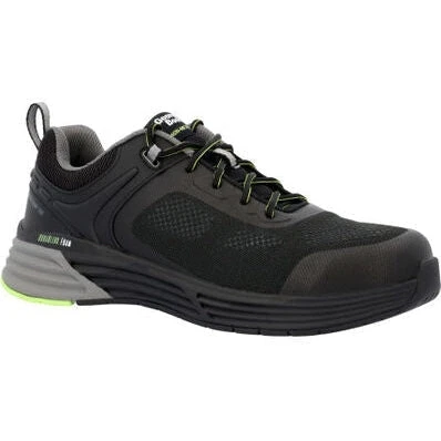 Georgia Men's Durablend Sport CT Static Athletic Work Shoe -Black- GB00543 1 Georgia Men's Durablend Sport CT Static Athletic Work Shoe -Black- GB00543