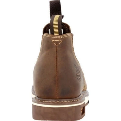 Georgia Men's Boot Amp Lt Wedge 4" Romeo Work Boot - Brown - GB00545 5 Georgia Men's Boot Amp Lt Wedge 4" Romeo Work Boot - Brown - GB00545 - Image 5