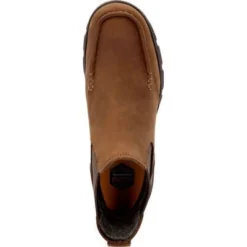 Georgia Men's Athens Superlyte WP Chelsea Work Boot -Brown- GB00548 -Wolverine Sales Shop GB00548 6 LARGE 9befe7a3 f266 401c 8e60 4e73978c66aa