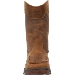 Georgia Men's Athens Superlyte 11" WP Pull On Work Boot -Brown- GB00549 -Wolverine Sales Shop GB00549 3 LARGE 98a58502 d72e 4418 8170 d477b7eabf31