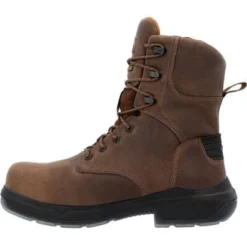 Georgia Men's Flxpoint Ultra 8" WP Comp Toe Work Boot -Brown- GB00554 -Wolverine Sales Shop GB00554 5 LARGE ad7a15da 162b 4bb7 abc9 8e026d167b7f