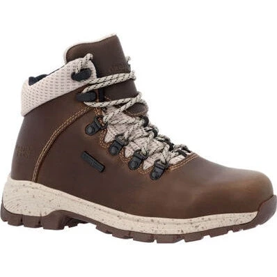 Georgia Women's Eagle Trail 5" WP Alloy Toe Hiker Boot -Brown- GB00556 1 Georgia Women's Eagle Trail 5" WP Alloy Toe Hiker Boot -Brown- GB00556