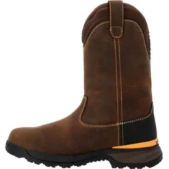 Georgia Men's TBD 11" Soft Toe WP Wellington Pull On Work Boot -Brown- GB00598 -Wolverine Sales Shop GB00598 5 LARGE 0c88c992 9f5b 4112 aec6 5b5edd8d4006