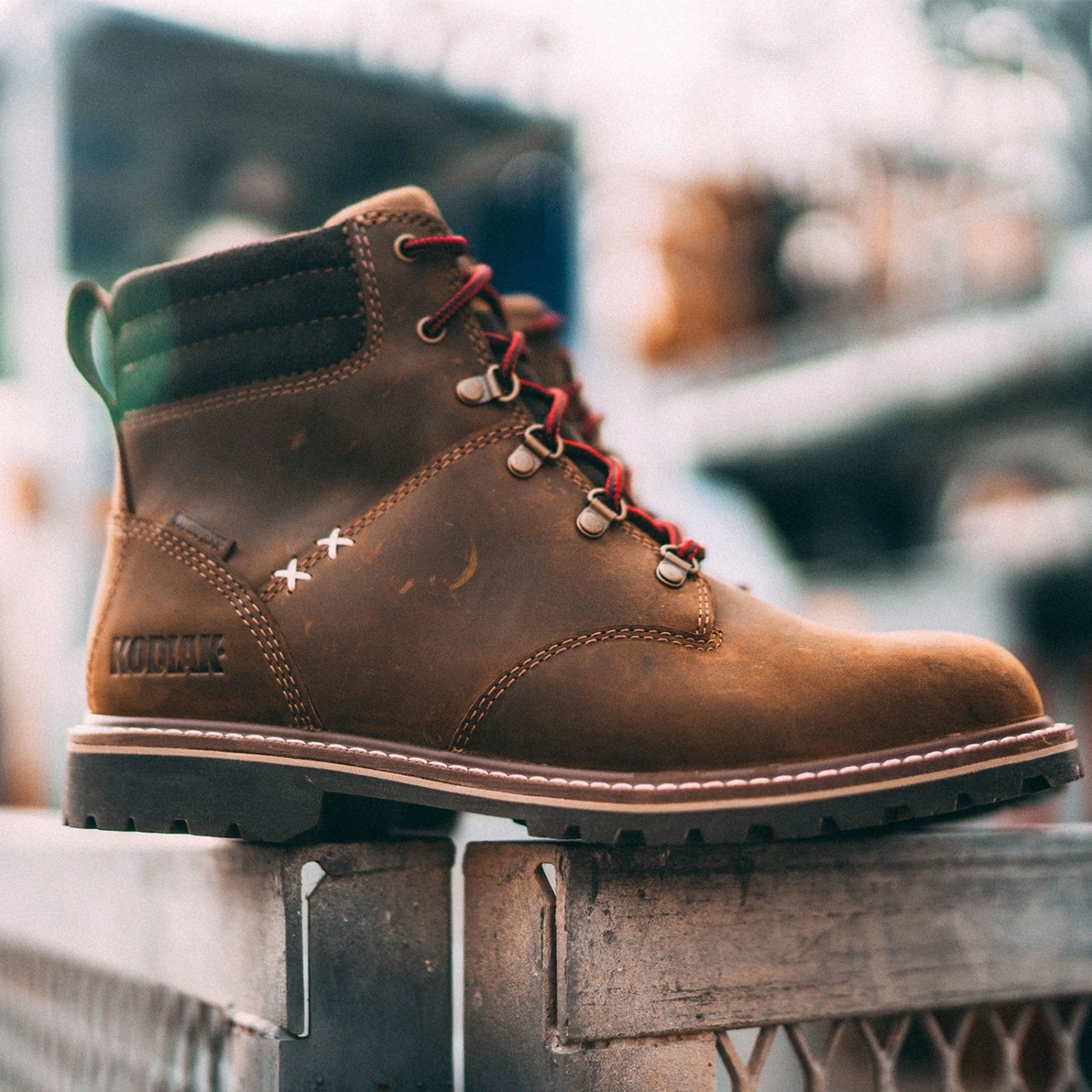 Kodiak Women's Bralorne 6" WP Slip Resist Safety Work Boot -Brown- 4TDSBN 9 Kodiak Women's Bralorne 6" WP Slip Resist Safety Work Boot -Brown- 4TDSBN - Image 9