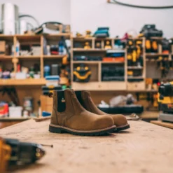 Kodiak Men's Mckinney Comp Toe WP Chelsea Safety Work Boot -Brown- K4TCBN 15 Kodiak Men's Mckinney Comp Toe WP Chelsea Safety Work Boot -Brown- K4TCBN -Wolverine Sales Shop LS KD K4TCBN 2