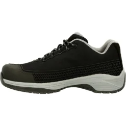 Michelin Men's Latitude Tour Alloy Toe Athletic Work Shoe Black MIC0003 -Wolverine Sales Shop MIC0003 instep profile