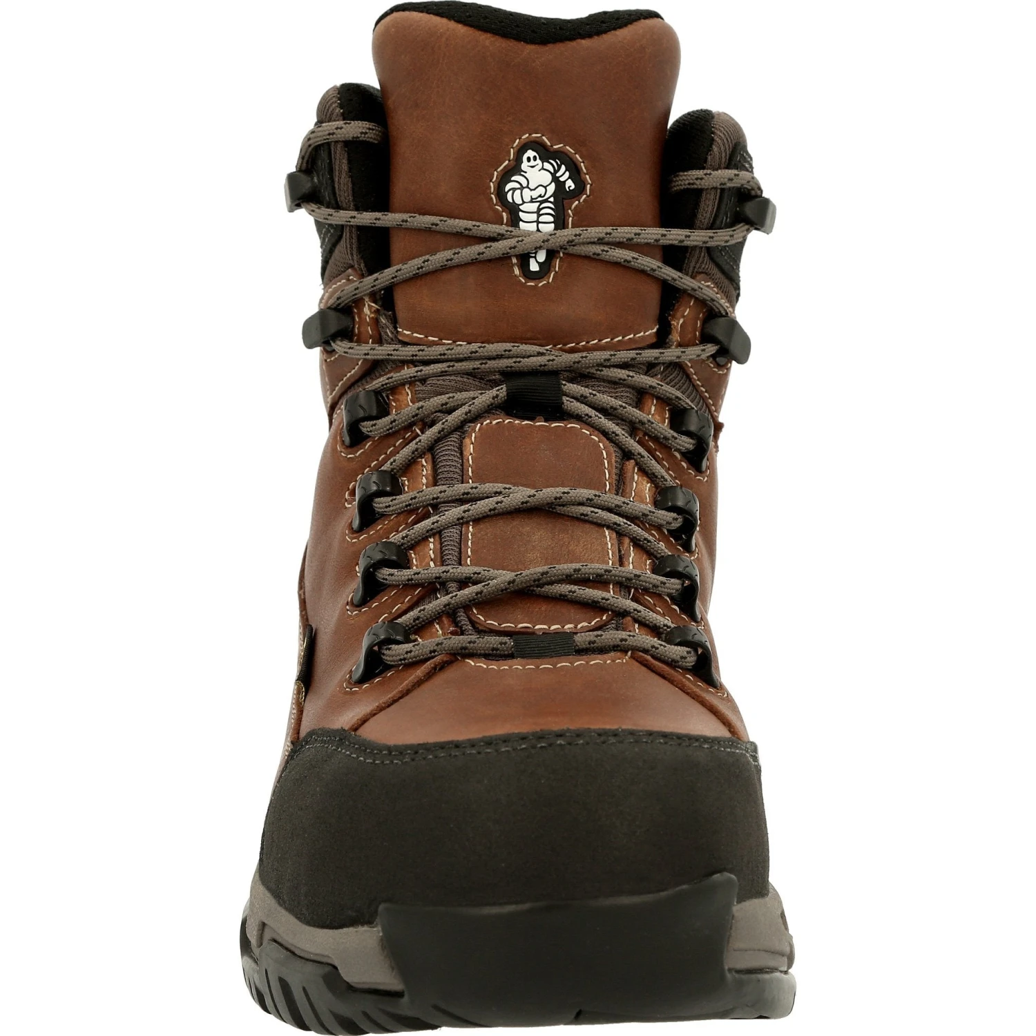 Michelin Men's HydroEdge 6" Alloy Toe WP PR Work Boot - Brown- MIC0006 5 Michelin Men's HydroEdge 6" Alloy Toe WP PR Work Boot - Brown- MIC0006 - Image 5