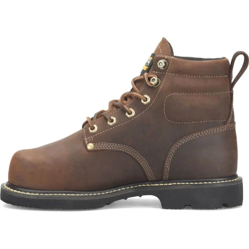Matterhorn Men's D30 6" Steel Toe WP Metguard Work Boot -Brown- MT2520 2 Matterhorn Men's D30 6" Steel Toe WP Metguard Work Boot -Brown- MT2520 - Image 2