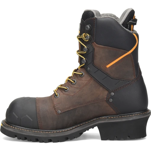 Matterhorn Men's Pr Steadfast 8" WP Comp Toe Work Boot -Brown- MT2558 2 Matterhorn Men's Pr Steadfast 8" WP Comp Toe Work Boot -Brown- MT2558 - Image 2