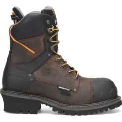 Matterhorn Men's Pr Steadfast 8" WP Comp Toe Work Boot -Brown- MT2558