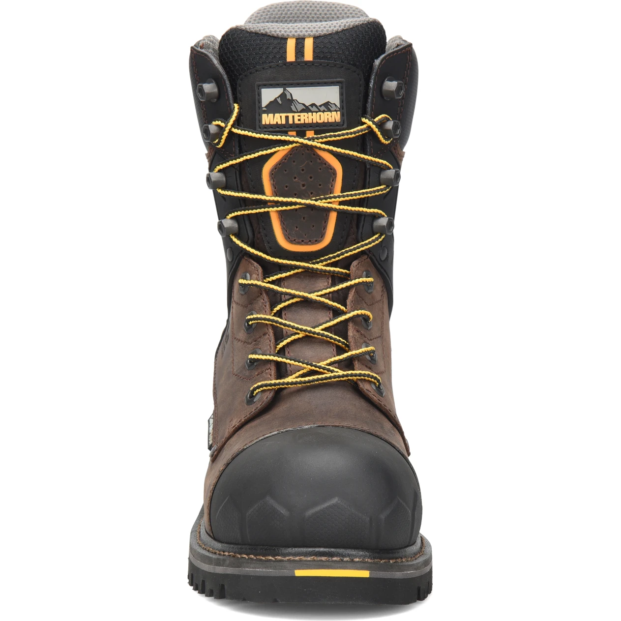 Matterhorn Men's Pr Steadfast 8" WP Comp Toe Work Boot -Brown- MT2558 3 Matterhorn Men's Pr Steadfast 8" WP Comp Toe Work Boot -Brown- MT2558 - Image 3