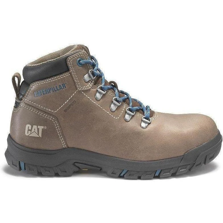CAT Womens Mae Steel Toe Waterproof Work Shoe - Brown - P91012 2 CAT Womens Mae Steel Toe Waterproof Work Shoe - Brown - P91012 - Image 2