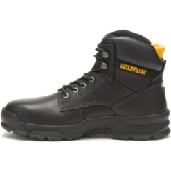 CAT Men's Mobilize Alloy Toe Work Boot - Black - P91267 -Wolverine Sales Shop P91267 4