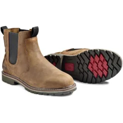 Kodiak Women's Bralorne WP Slip Resist Chelsea Work Boot -Brown- 4TEABN 12 Kodiak Women's Bralorne WP Slip Resist Chelsea Work Boot -Brown- 4TEABN -Wolverine Sales Shop PS KD 4TEABN P