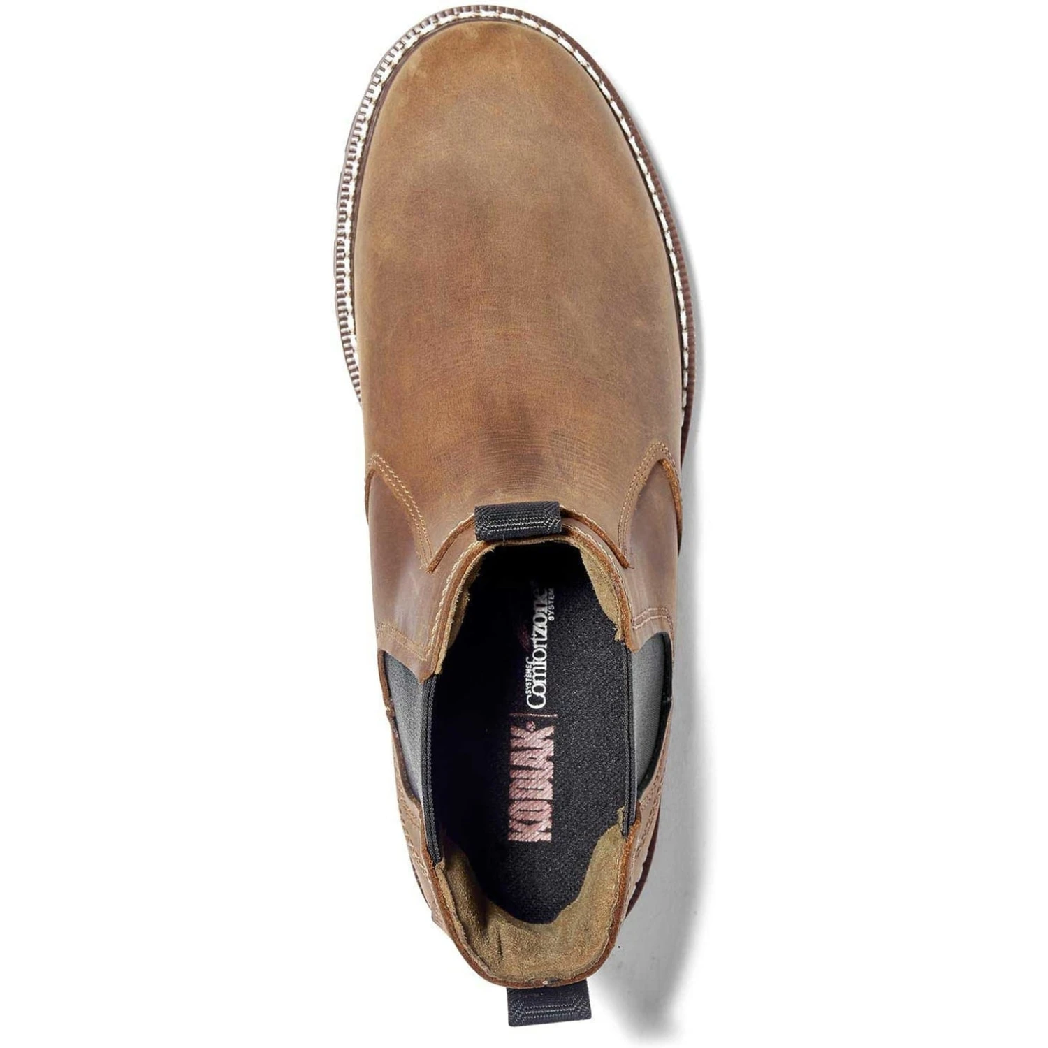 Kodiak Women's Bralorne WP Slip Resist Chelsea Work Boot -Brown- 4TEABN 7 Kodiak Women's Bralorne WP Slip Resist Chelsea Work Boot -Brown- 4TEABN - Image 7