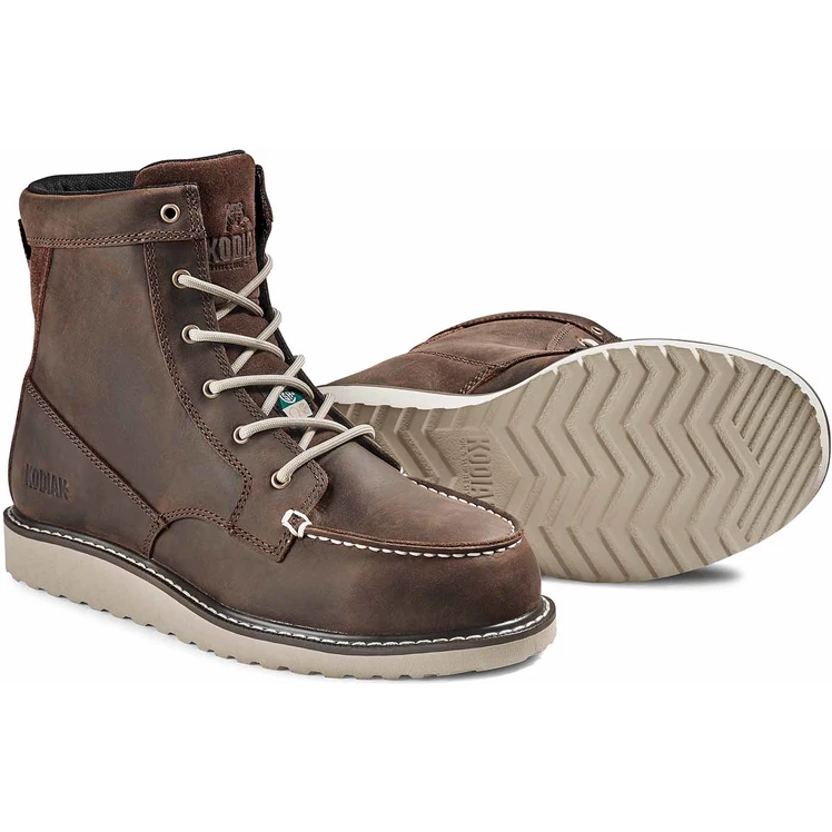 Kodiak Women's Whitton 6" ST Puncture Resist Safety Work Boot -Brown- 4TEYDB 5 Kodiak Women's Whitton 6" ST Puncture Resist Safety Work Boot -Brown- 4TEYDB - Image 5