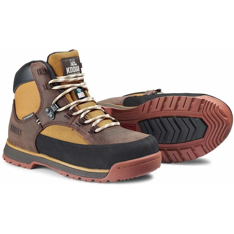 Kodiak Women's Greb Classic Steel Toe WP Hiker Work Boot -Brown- 834YBN 5 Kodiak Women's Greb Classic Steel Toe WP Hiker Work Boot -Brown- 834YBN - Image 5