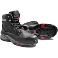 Kodiak Men's Crusade 6" Comp Toe WP Hiker Safety Work Boot -Black- K4NKBK -Wolverine Sales Shop PS KD K4NKBK P