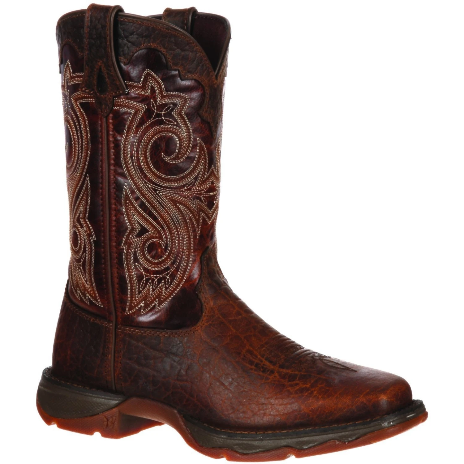 Durango Women's Lady Rebel 10" Steel Toe Western Boot - Brown - RD3315 1 Durango Women's Lady Rebel 10" Steel Toe Western Boot - Brown - RD3315