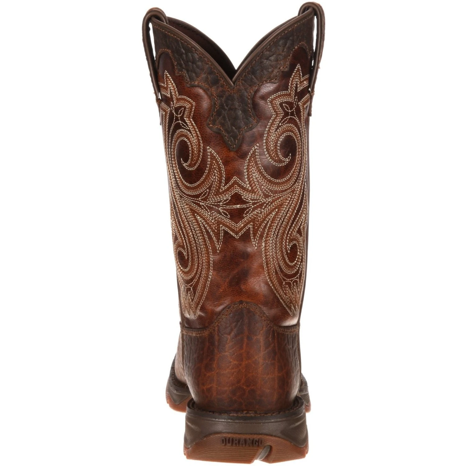 Durango Women's Lady Rebel 10" Steel Toe Western Boot - Brown - RD3315 4 Durango Women's Lady Rebel 10" Steel Toe Western Boot - Brown - RD3315 - Image 4
