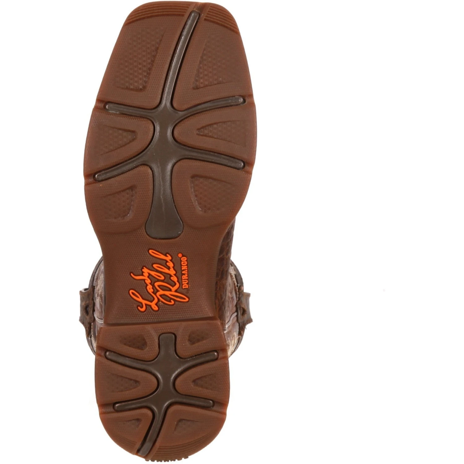 Durango Women's Lady Rebel 10" Steel Toe Western Boot - Brown - RD3315 7 Durango Women's Lady Rebel 10" Steel Toe Western Boot - Brown - RD3315 - Image 7