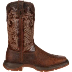 Durango Women's Lady Rebel 10" Steel Toe Western Boot - Brown - RD3315 11 Durango Women's Lady Rebel 10" Steel Toe Western Boot - Brown - RD3315 -Wolverine Sales Shop RD3315 profile