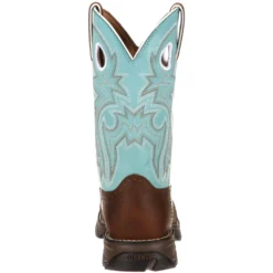 Durango Women's Lady Rebel Square Toe Western Boot - Brown - RD3471 10 Durango Women's Lady Rebel Square Toe Western Boot - Brown - RD3471 -Wolverine Sales Shop RD3471 back