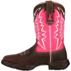Durango Women's Benefiting Stefanie Spielman Square Toe Western Boot -Wolverine Sales Shop RD3557 instep profile