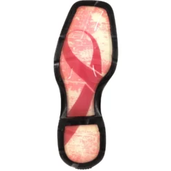 Durango Women's Benefiting Stefanie Spielman Square Toe Western Boot -Wolverine Sales Shop RD3557 outsole