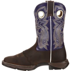 Durango Women's Lady Rebel 10" Square Toe Western Boot- Brown - RD3576 -Wolverine Sales Shop RD3576 instep profile