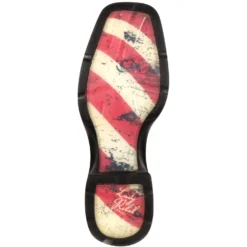 Durango Women's Lady Rebel Patriotic 10" Square Toe Western Flag Boot RD4414 -Wolverine Sales Shop RD4414 outsole