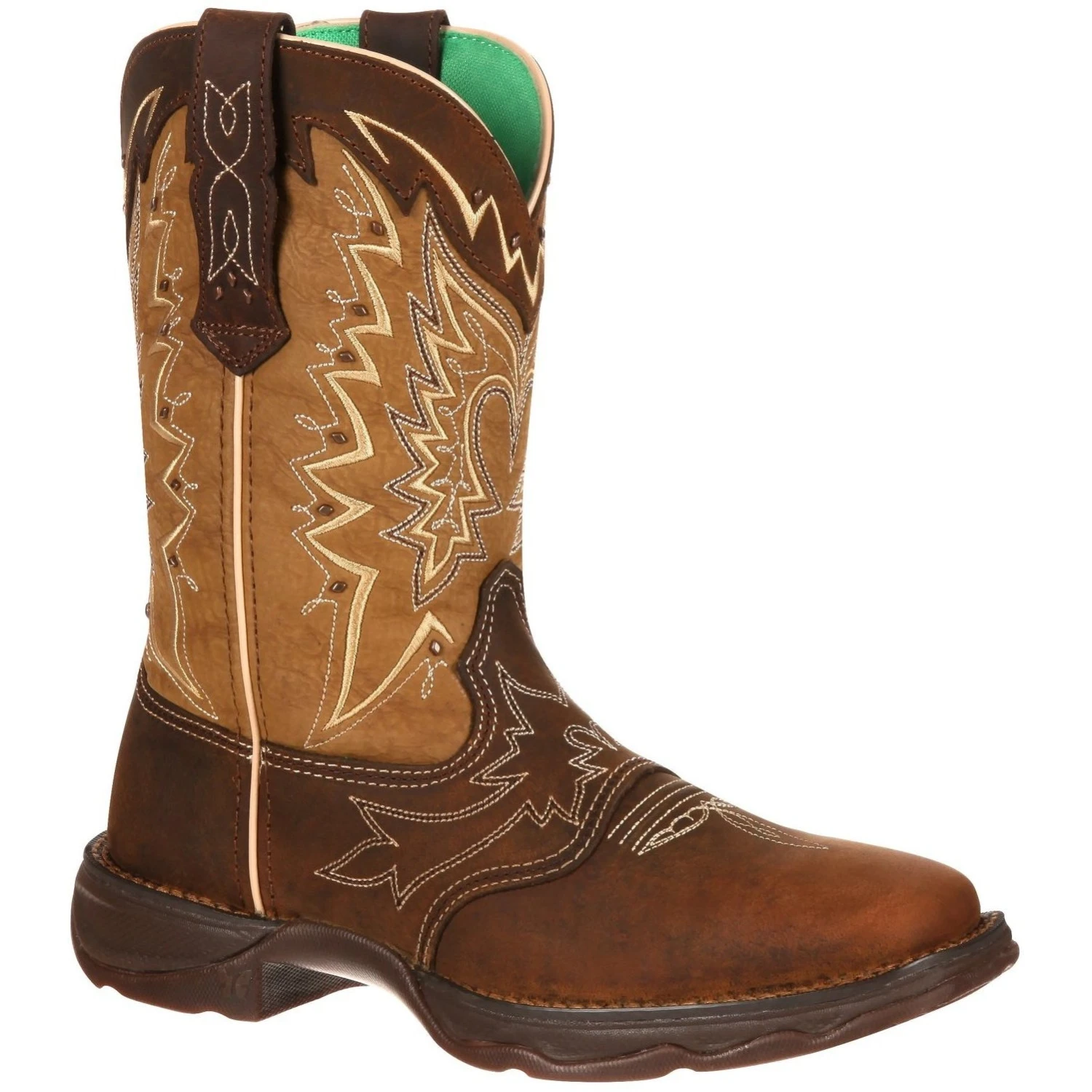Durango Women's Lady Rebel Let Love Fly 10" Square Toe Western Boot 1 Durango Women's Lady Rebel Let Love Fly 10" Square Toe Western Boot