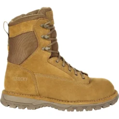 Rocky Men's Portland 8" Comp Toe WP Rubber Public Service Boot- RKD0070 -Wolverine Sales Shop RKD0070 profile