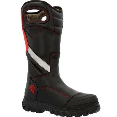 Rocky Men's Code Red Structure 14" WP NFPA Comp Toe Fire Boot -Black- RKD0087 1 Rocky Men's Code Red Structure 14" WP NFPA Comp Toe Fire Boot -Black- RKD0087