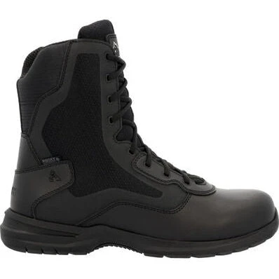 Rocky Men's Cadet 8" Side Zip Public Service Duty Boot -Black- RKD0102 2 Rocky Men's Cadet 8" Side Zip Public Service Duty Boot -Black- RKD0102 - Image 2