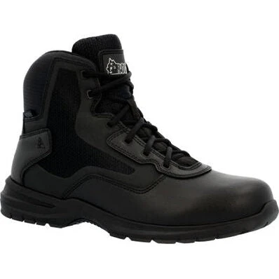Rocky Men's Cadet 6" Side Zip Public Service Duty Boot -Black- RKD0104 1 Rocky Men's Cadet 6" Side Zip Public Service Duty Boot -Black- RKD0104