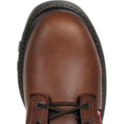 Rocky Men's Rams Horn 8" Waterproof Work Boot - Brown - RKK0296 -Wolverine Sales Shop RKK0296 birdseye