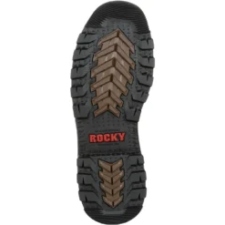 Rocky Men's Rams Horn 8" Waterproof Work Boot - Brown - RKK0296 -Wolverine Sales Shop RKK0296 outsole